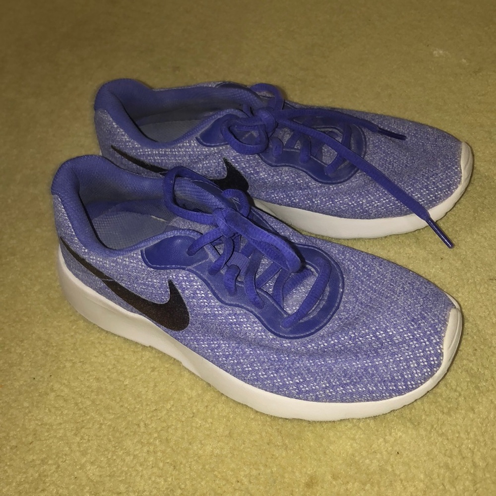 purple nike shoes